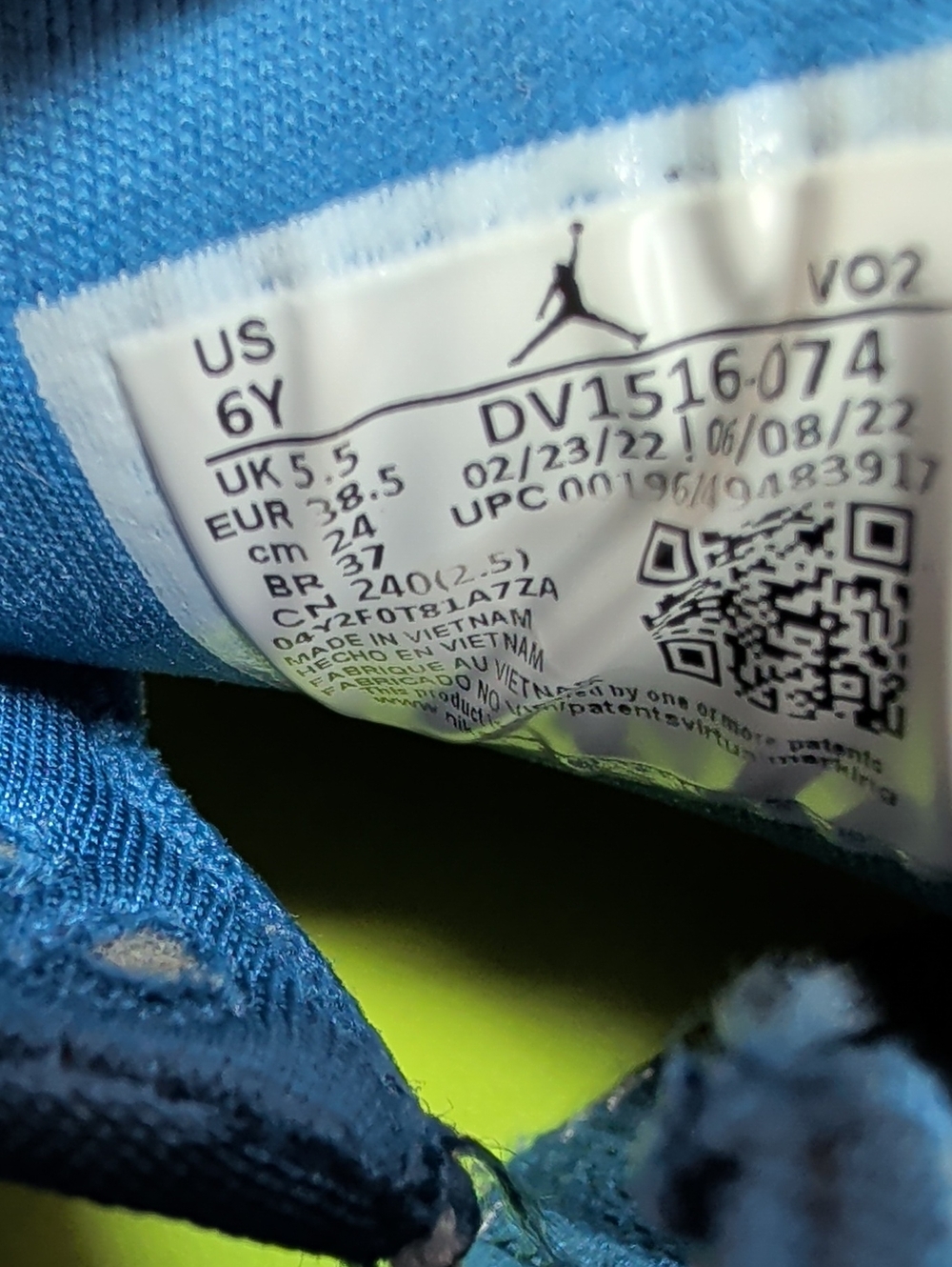 Jordan Luka 1 “Habitat” Nike Boy's Size 6 - Picture 9 of 9